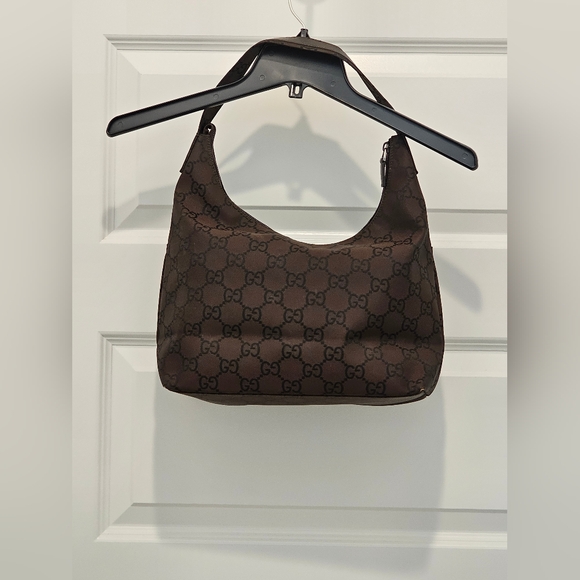Gucci "GG" Nylon Hobo Handbag, GUC - Picture 11 of 11